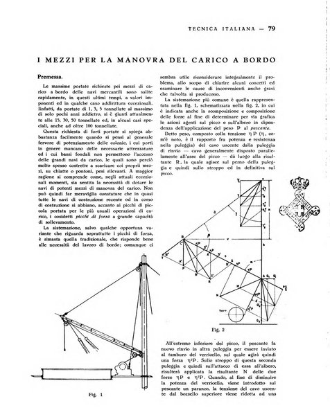 La tecnica italiana rassegna mensile