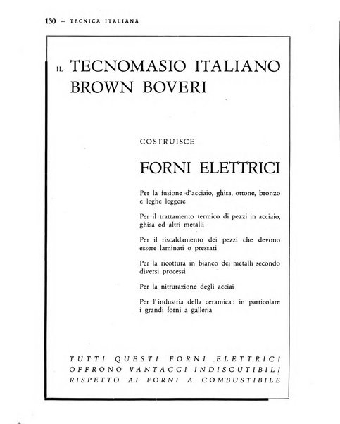 La tecnica italiana rassegna mensile