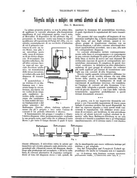 Telegrafi e telefoni rivista tecnica