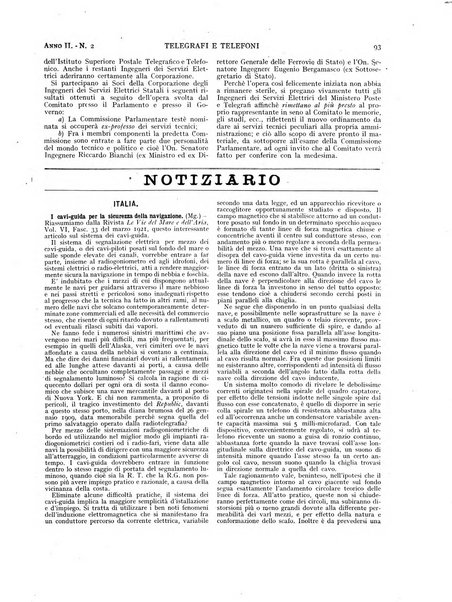 Telegrafi e telefoni rivista tecnica