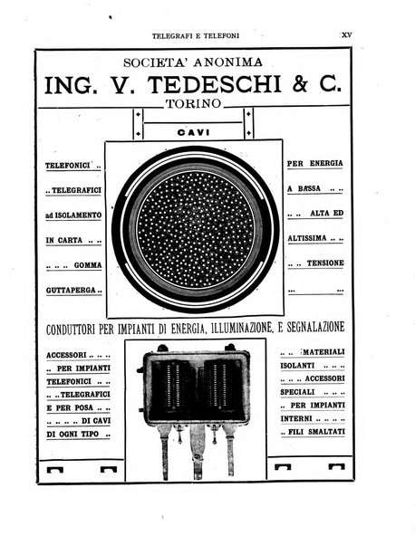 Telegrafi e telefoni rivista tecnica