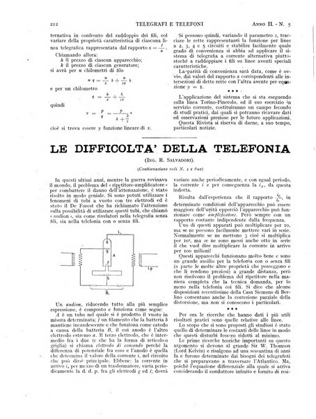 Telegrafi e telefoni rivista tecnica