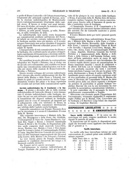 Telegrafi e telefoni rivista tecnica