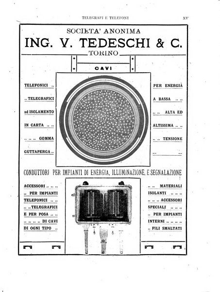 Telegrafi e telefoni rivista tecnica