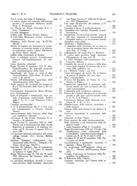 Telegrafi e telefoni rivista tecnica