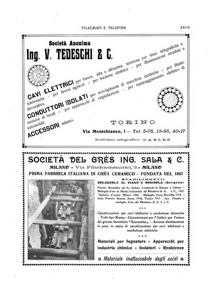 Telegrafi e telefoni rivista tecnica