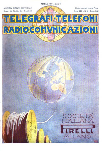 Telegrafi e telefoni rivista tecnica