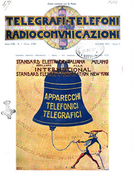 Telegrafi e telefoni rivista tecnica