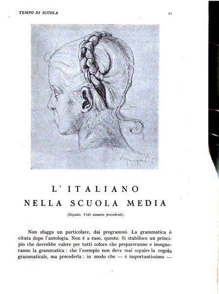 Tempo di scuola rivista mensile dell'ordine medio, superiore ed artistico