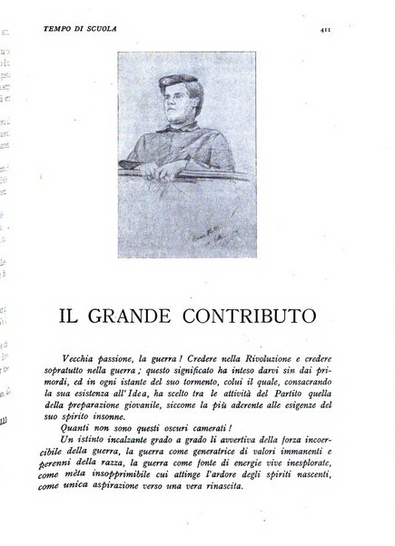 Tempo di scuola rivista mensile dell'ordine medio, superiore ed artistico