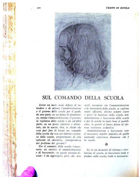 Tempo di scuola rivista mensile dell'ordine medio, superiore ed artistico