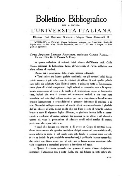 L'università italiana rivista dell'istruzione superiore