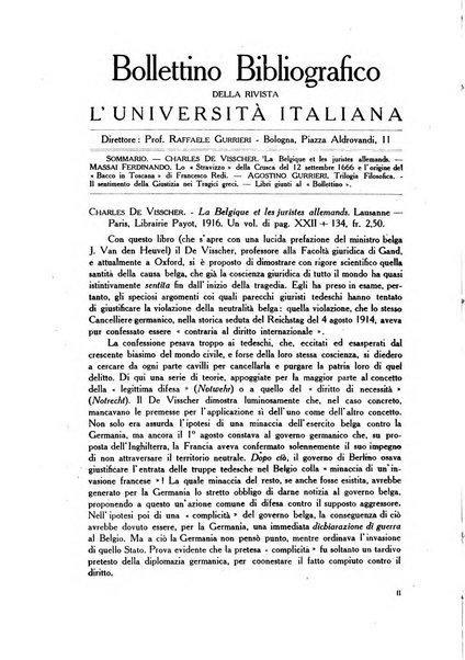 L'università italiana rivista dell'istruzione superiore