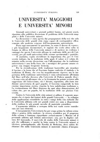 L'università italiana rivista dell'istruzione superiore