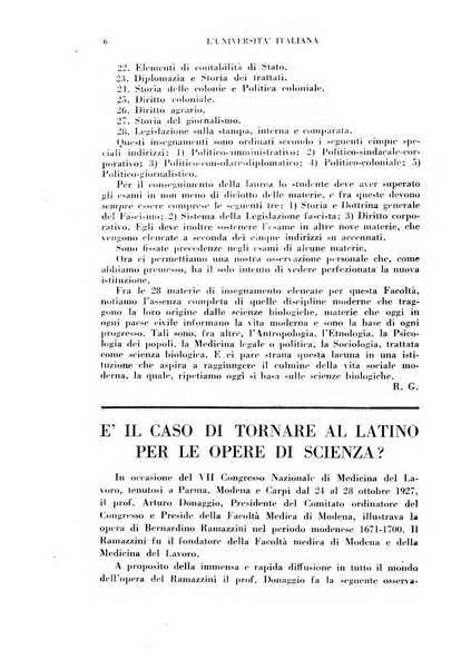 L'università italiana rivista dell'istruzione superiore