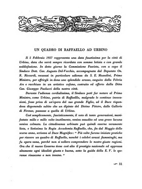 Urbinum bollettino di cultura ufficiale per gli atti della brigata urbinate degli amici dei monumenti, della reale Accademia Raffaello e del reale Istituto di belle arti delle Marche