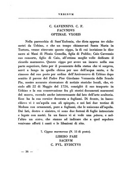 Urbinum bollettino di cultura ufficiale per gli atti della brigata urbinate degli amici dei monumenti, della reale Accademia Raffaello e del reale Istituto di belle arti delle Marche