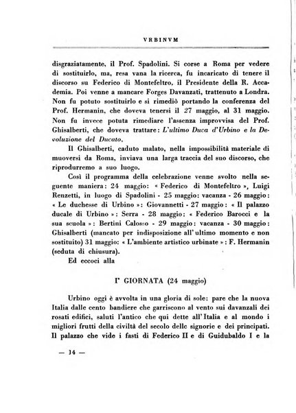 Urbinum bollettino di cultura ufficiale per gli atti della brigata urbinate degli amici dei monumenti, della reale Accademia Raffaello e del reale Istituto di belle arti delle Marche