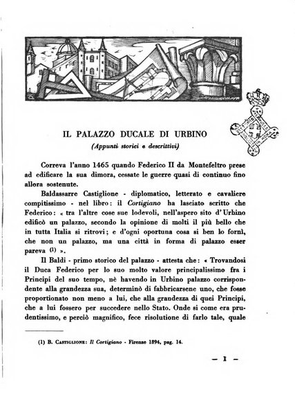 Urbinum bollettino di cultura ufficiale per gli atti della brigata urbinate degli amici dei monumenti, della reale Accademia Raffaello e del reale Istituto di belle arti delle Marche