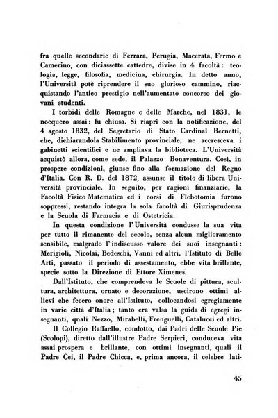 Urbinum bollettino di cultura ufficiale per gli atti della brigata urbinate degli amici dei monumenti, della reale Accademia Raffaello e del reale Istituto di belle arti delle Marche