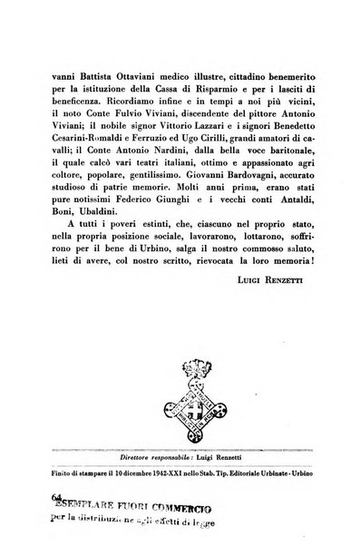 Urbinum bollettino di cultura ufficiale per gli atti della brigata urbinate degli amici dei monumenti, della reale Accademia Raffaello e del reale Istituto di belle arti delle Marche