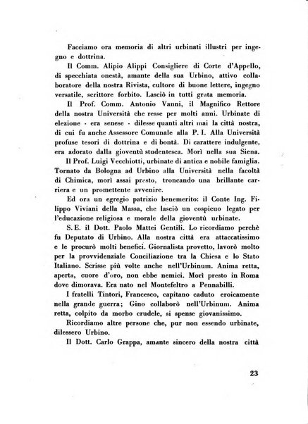 Urbinum bollettino di cultura ufficiale per gli atti della brigata urbinate degli amici dei monumenti, della reale Accademia Raffaello e del reale Istituto di belle arti delle Marche