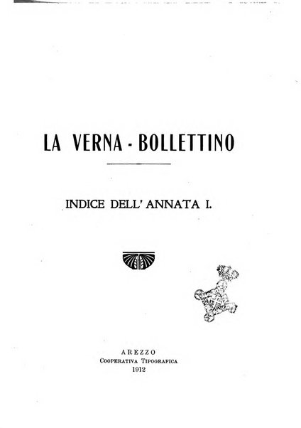 La Verna bollettino mensile del terz'ordine ed antoniano