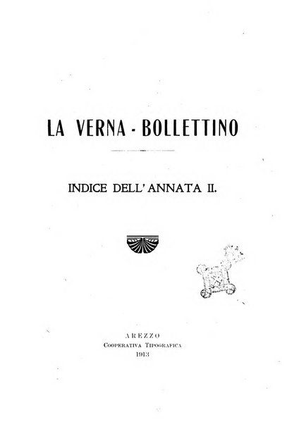 La Verna bollettino mensile del terz'ordine ed antoniano