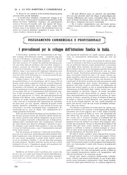 La vita marittima e commerciale rassegna di marina, diritto marittimo, commercio, emigrazione e colonie