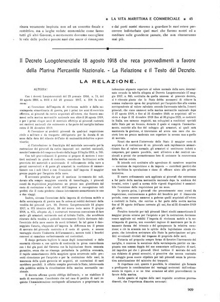 La vita marittima e commerciale rassegna di marina, diritto marittimo, commercio, emigrazione e colonie