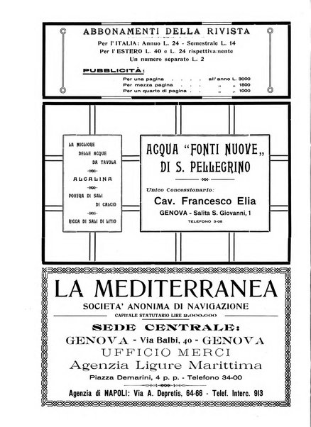 La vita marittima e commerciale rassegna di marina, diritto marittimo, commercio, emigrazione e colonie