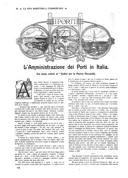 La vita marittima e commerciale rassegna di marina, diritto marittimo, commercio, emigrazione e colonie