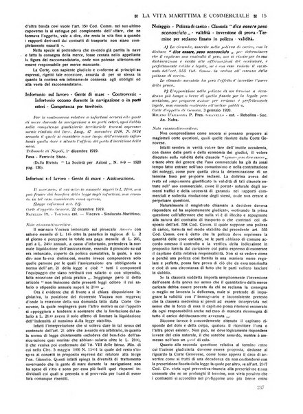 La vita marittima e commerciale rassegna di marina, diritto marittimo, commercio, emigrazione e colonie