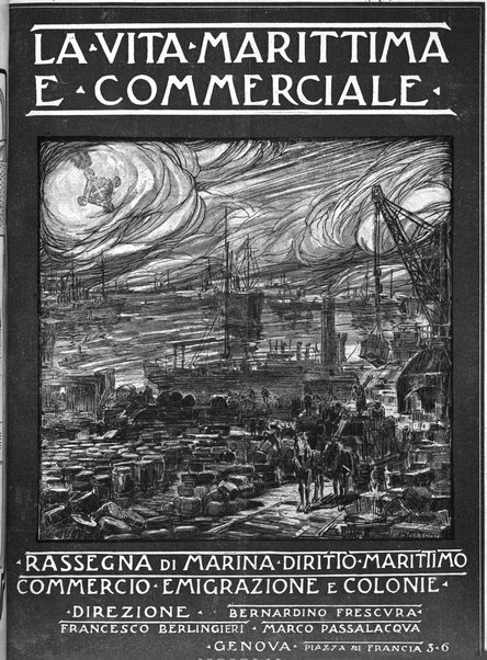 La vita marittima e commerciale rassegna di marina, diritto marittimo, commercio, emigrazione e colonie