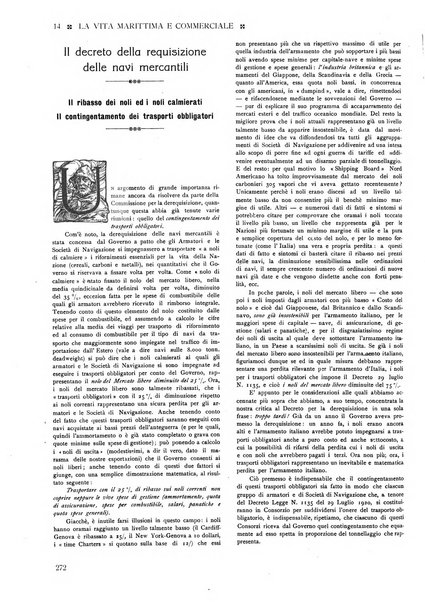 La vita marittima e commerciale rassegna di marina, diritto marittimo, commercio, emigrazione e colonie