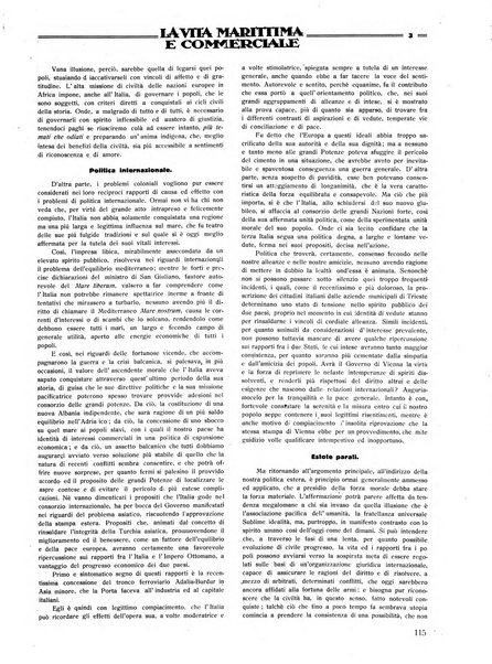 La vita marittima e commerciale rassegna di marina, diritto marittimo, commercio, emigrazione e colonie