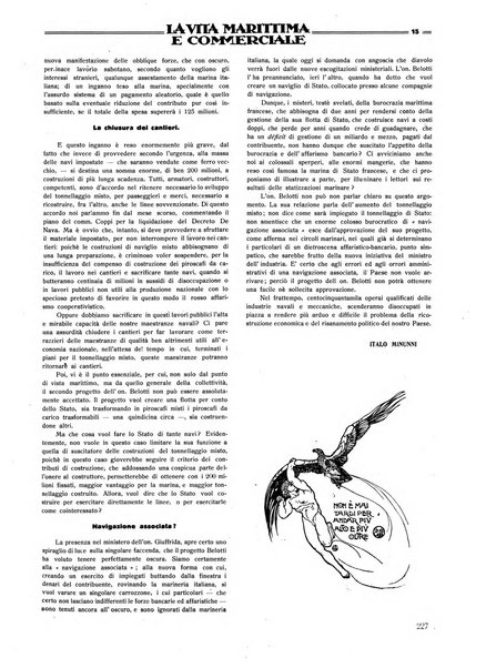 La vita marittima e commerciale rassegna di marina, diritto marittimo, commercio, emigrazione e colonie