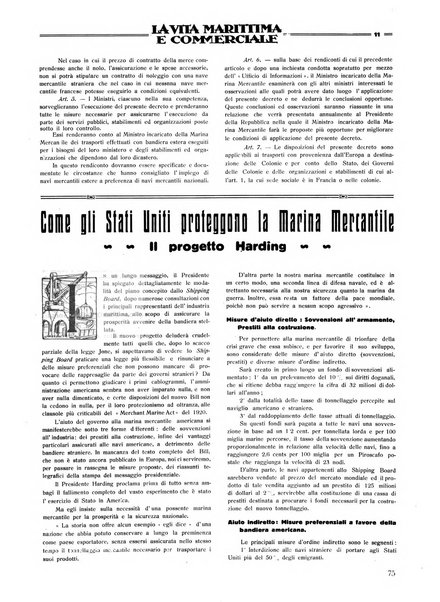 La vita marittima e commerciale rassegna di marina, diritto marittimo, commercio, emigrazione e colonie