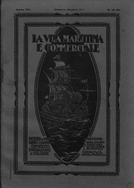 La vita marittima e commerciale rassegna di marina, diritto marittimo, commercio, emigrazione e colonie