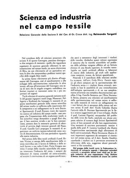 Vita tessile organo ufficiale della Federazione nazionale fascista delle industrie tessili varie del cappello