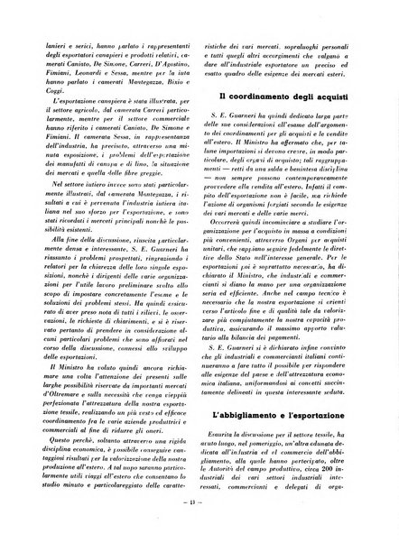 Vita tessile organo ufficiale della Federazione nazionale fascista delle industrie tessili varie del cappello