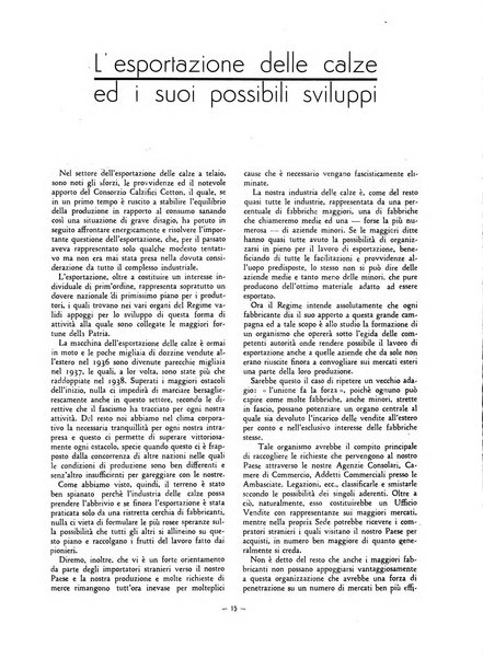 Vita tessile organo ufficiale della Federazione nazionale fascista delle industrie tessili varie del cappello