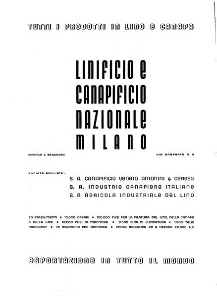 Vita tessile organo ufficiale della Federazione nazionale fascista delle industrie tessili varie del cappello