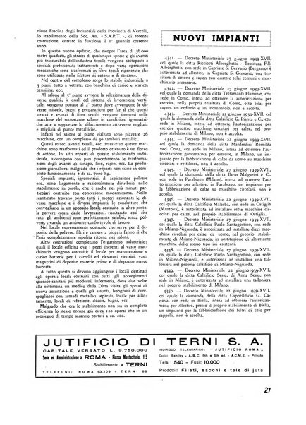 Vita tessile organo ufficiale della Federazione nazionale fascista delle industrie tessili varie del cappello