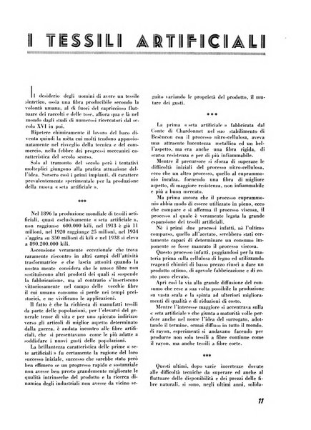 Vita tessile organo ufficiale della Federazione nazionale fascista delle industrie tessili varie del cappello