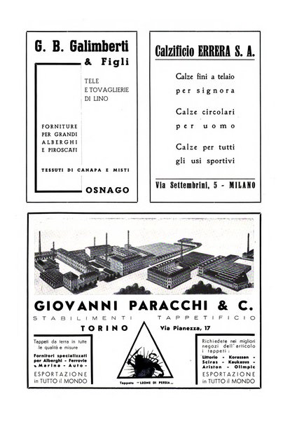 Vita tessile organo ufficiale della Federazione nazionale fascista delle industrie tessili varie del cappello