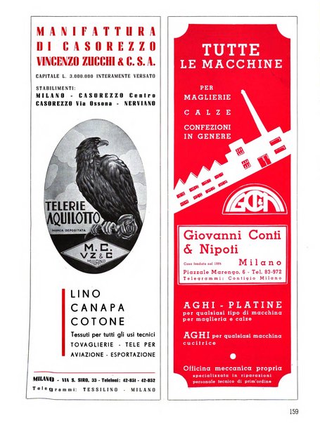 Vita tessile organo ufficiale della Federazione nazionale fascista delle industrie tessili varie del cappello