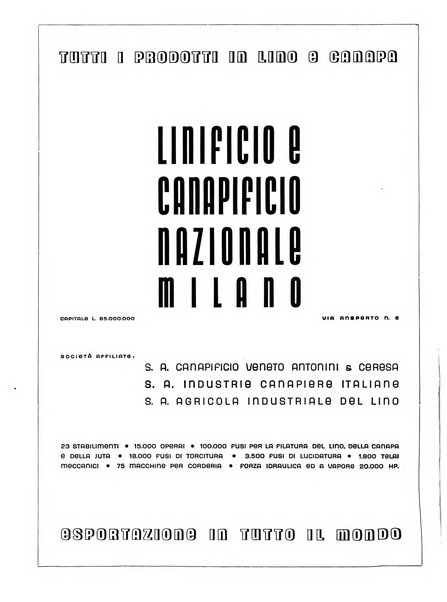 Vita tessile organo ufficiale della Federazione nazionale fascista delle industrie tessili varie del cappello