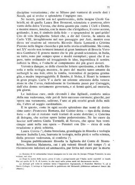 Vittoria Colonna periodico scientifico, artistico, letterario per le donne italiane