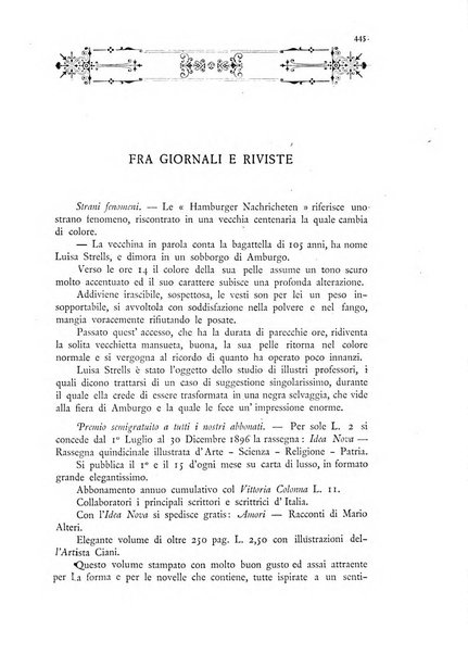 Vittoria Colonna periodico scientifico, artistico, letterario per le donne italiane